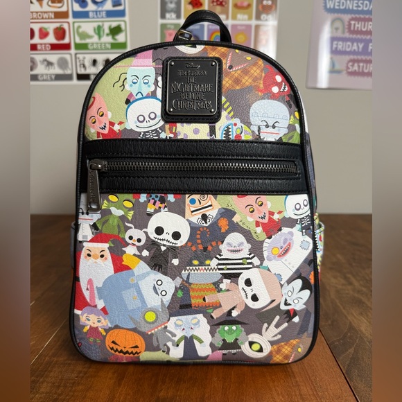 Loungefly Handbags - Nightmare before Christmas 25 years Loungefly NWT mini backpack